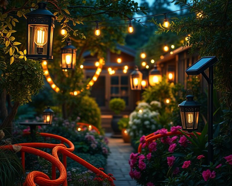 Pomysły na oświetlenie ogrodu: przewodnik po lampach i aranżacjach