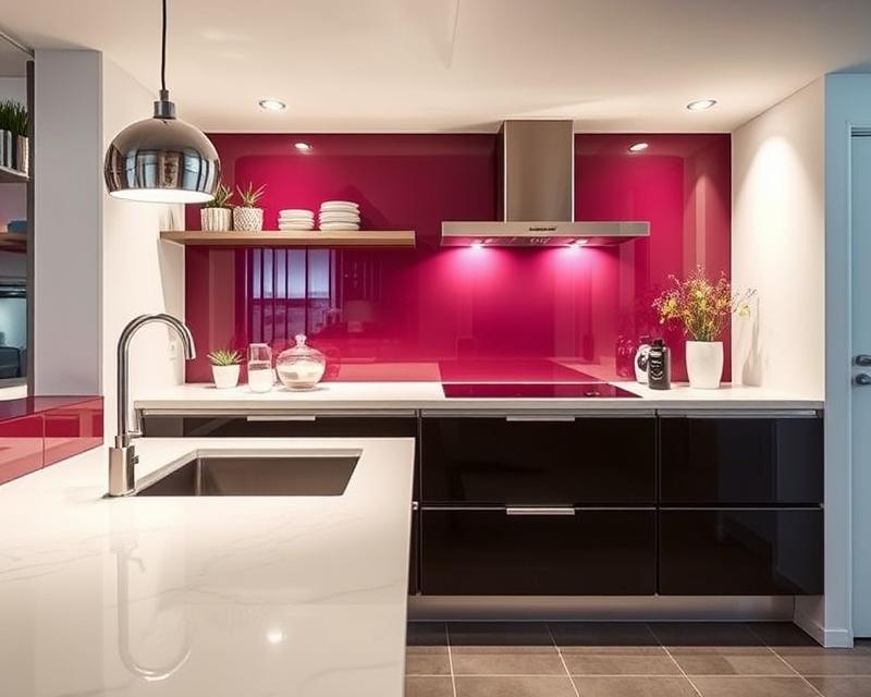 Szkło lacobel do kuchni – odporne, estetyczne i łatwe w czyszczeniu