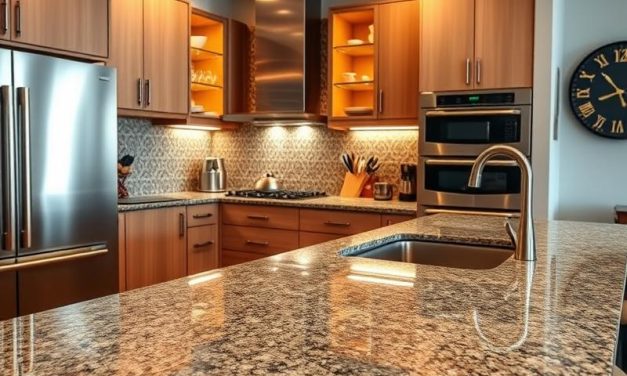 Jak zaprojektować funkcjonalną i elegancką kuchnię z granitowym blatem