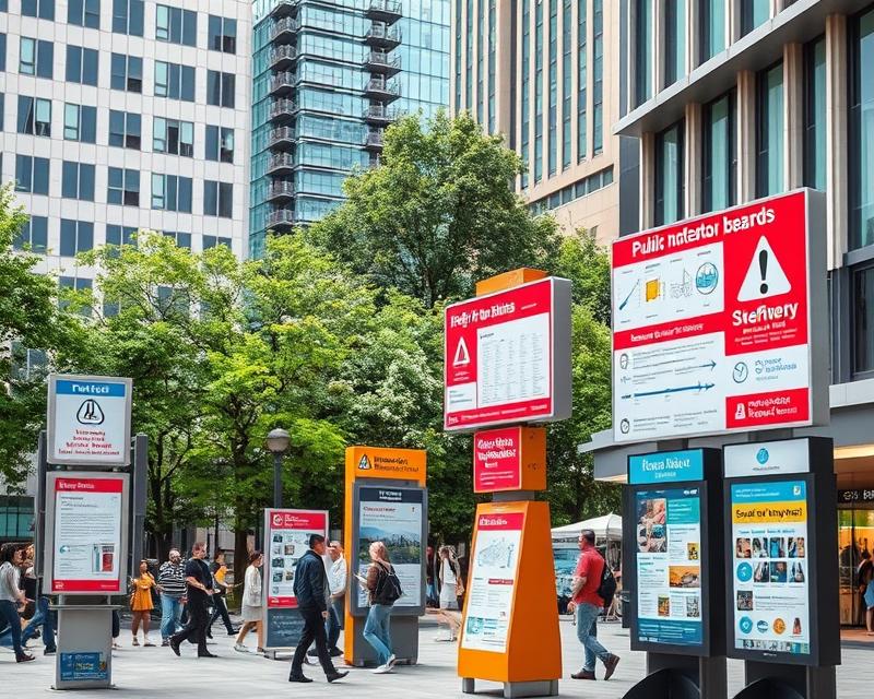 Rodzaje i funkcje tablic informacyjnych w przestrzeni publicznej
