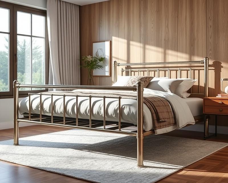 Przewodnik po łóżkach metalowych: wady, zalety i modele