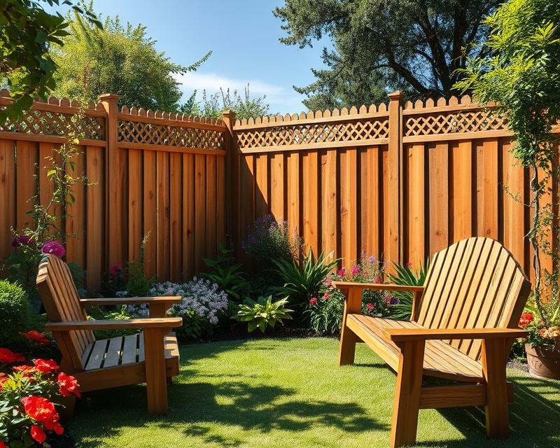 Jak wybrać i zadbać o drewniany płot i meble ogrodowe