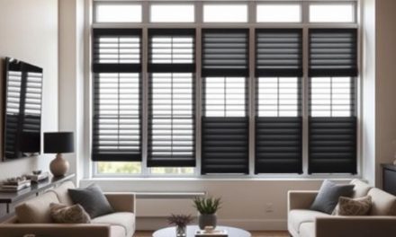 Czarne żaluzje drewniane w aranżacji wnętrz: styl, elegancja i funkcjonalność