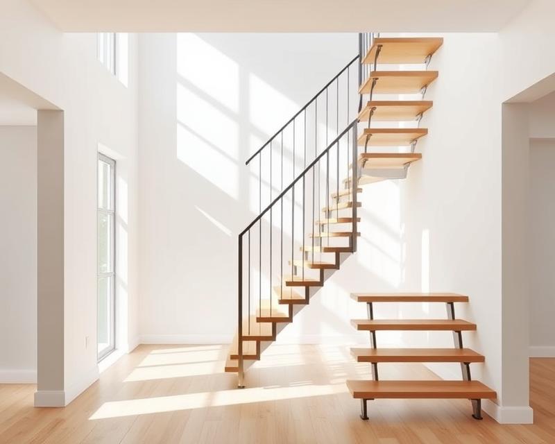 Pomysł na tanie schody wewnętrzne: proste rozwiązania i materiały