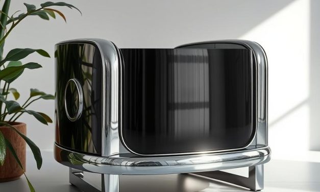 Chromowane meble i elementy: techniki, inspiracje i ekologia