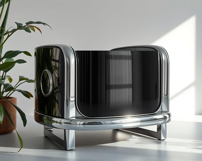 Chromowane meble i elementy: techniki, inspiracje i ekologia