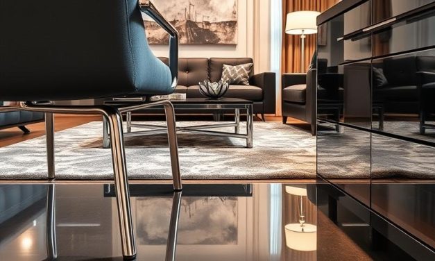 Chromowane elementy meblowe: trendy, inspiracje i techniki wykończenia