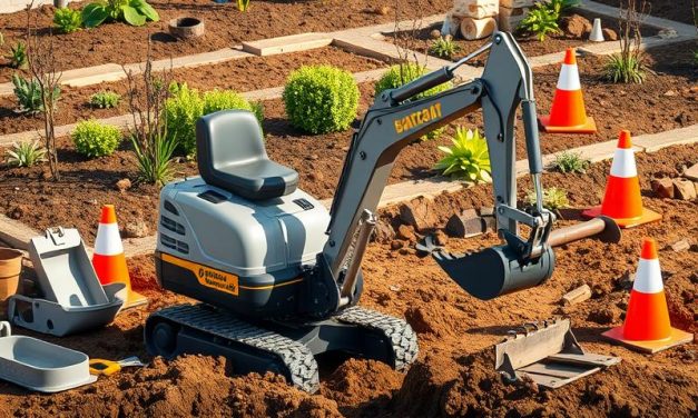 Prace z minikoparką: zastosowania, akcesoria i wynajem