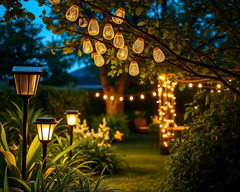 Pomysły na oświetlenie ogrodu: nowoczesne i ekologiczne rozwiązania