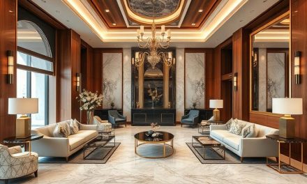 Luksusowe wnętrza i aranżacje: trendy, materiały i technologie