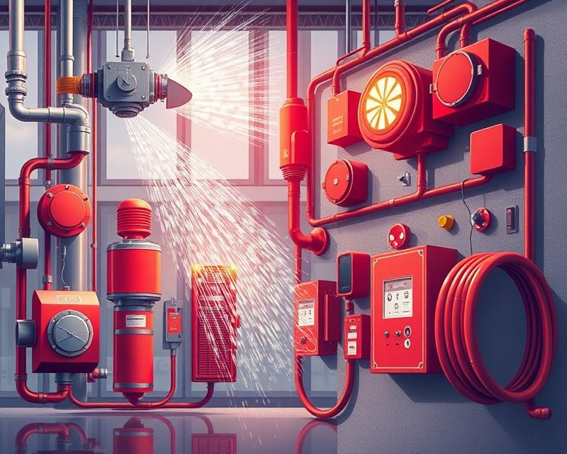 Stałe urządzenia gaśnicze w bezpieczeństwie pożarowym: rodzaje, normy i konserwacja