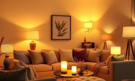 Oświetlenie nastrojowe w salonie: jak łączyć lampy i światło, by stworzyć przytulny klimat