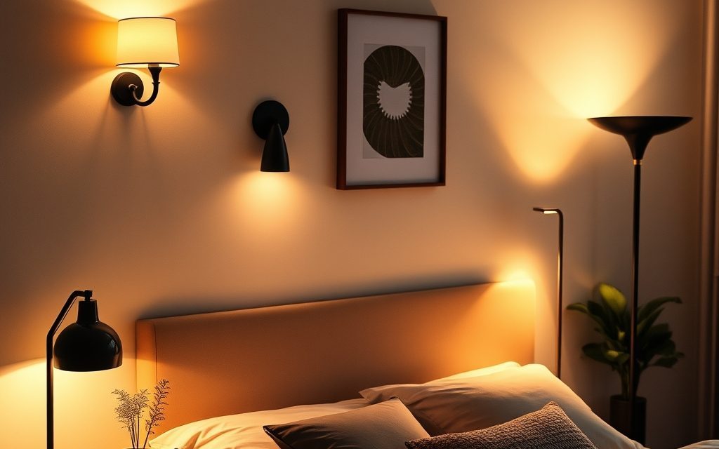 Oświetlenie sypialni bez lampy sufitowej – jak stworzyć funkcjonalną i nastrojową przestrzeń z alternatywnych źródeł światła