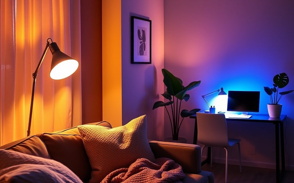 Barwa światła a nastrój w mieszkaniu – jak dobrać temperaturę barwową dla komfortu i energii