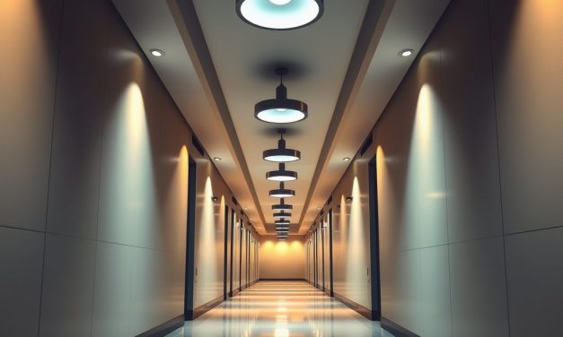 Oświetlenie w korytarzu: ile punktów wybrać dla równomiernego i funkcjonalnego światła