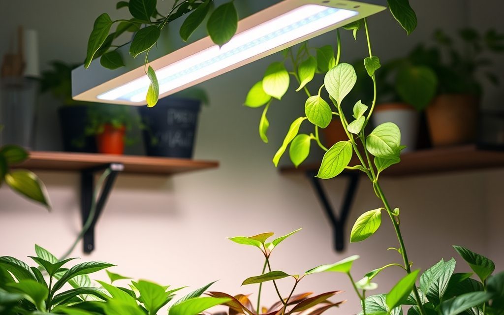 Oświetlenie do roślin w mieszkaniu: jak wybrać lampę i ustawić ją dla najlepszych efektów wzrostu