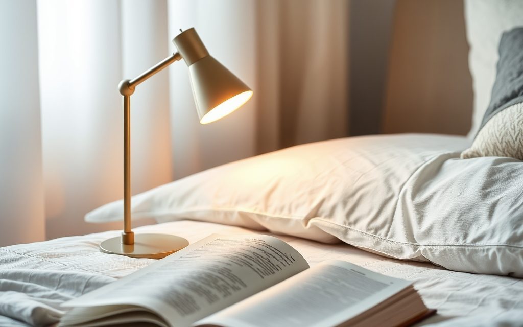 Lampki nocne w sypialni: jaka wysokość zapewni komfort i funkcjonalność przy czytaniu?
