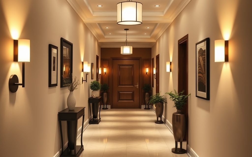 Oświetlenie w przedpokoju: jak zrównoważyć funkcjonalność i styl, by uniknąć cieni i ciemnych kątów