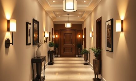 Oświetlenie w przedpokoju: jak zrównoważyć funkcjonalność i styl, by uniknąć cieni i ciemnych kątów