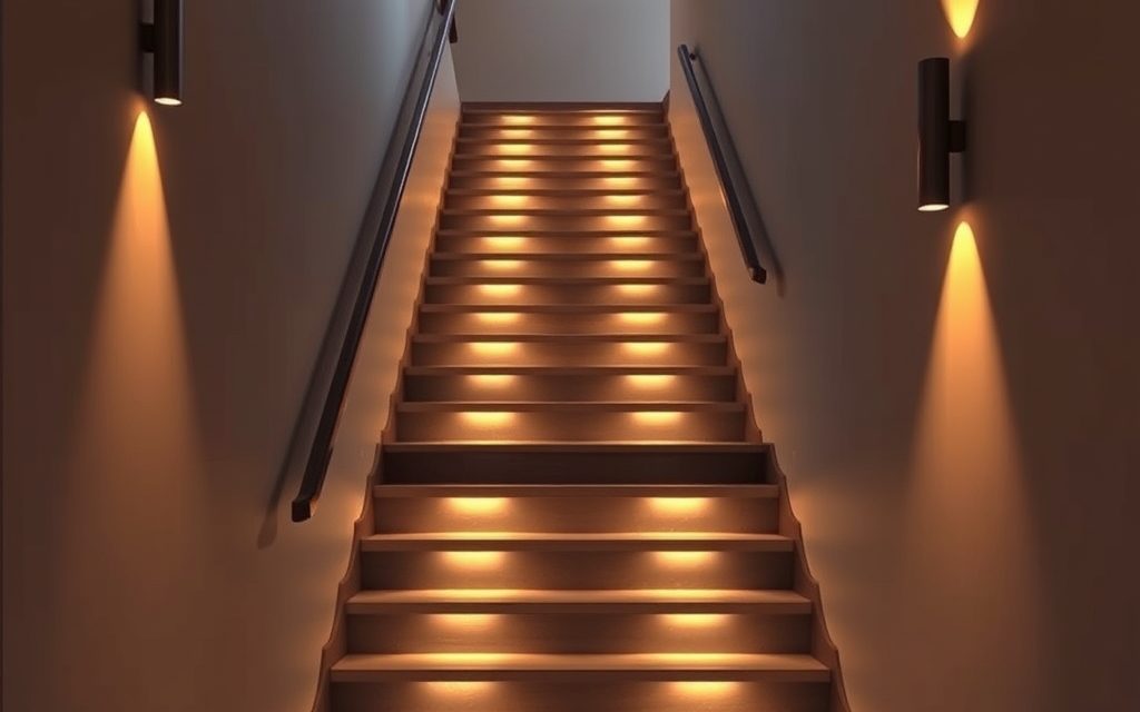 Oświetlenie schodów w domu: jak połączyć bezpieczeństwo, wygodę i estetykę w praktyce