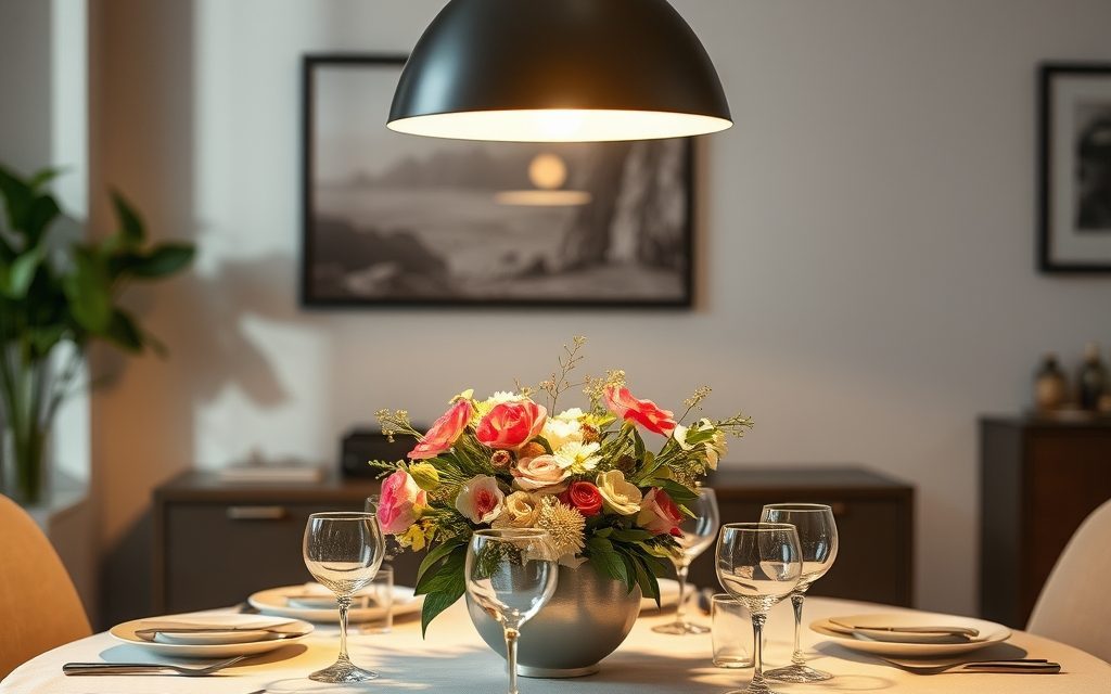 Oświetlenie nad stołem w jadalni: jak dobrać wysokość, barwę i styl dla komfortu i klimatu przestrzeni