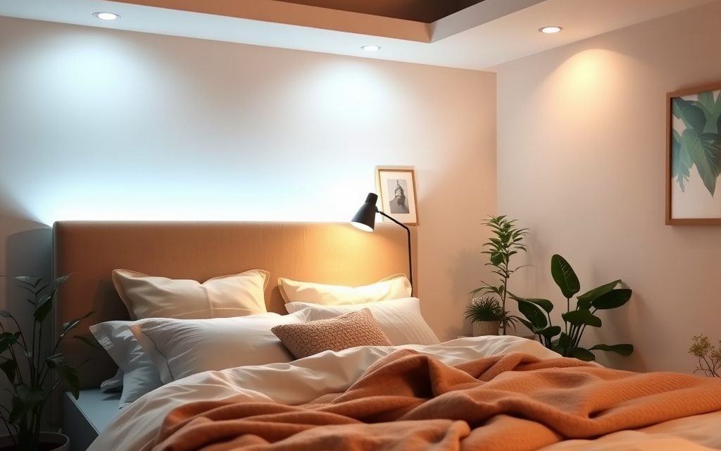 Warstwy światła w sypialni: jak łączyć funkcjonalność z przytulną atmosferą dla komfortu i relaksu