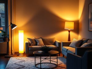 Lampy stojące w domu: jak ustawić je funkcjonalnie i efektownie, by stworzyć przytulną przestrzeń