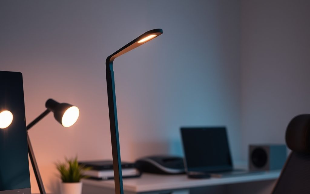 Lampka na biurko: jak wybrać model łączący ergonomię, funkcjonalność i komfort wzroku