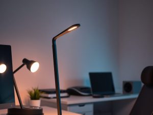 Lampka na biurko: jak wybrać model łączący ergonomię, funkcjonalność i komfort wzroku