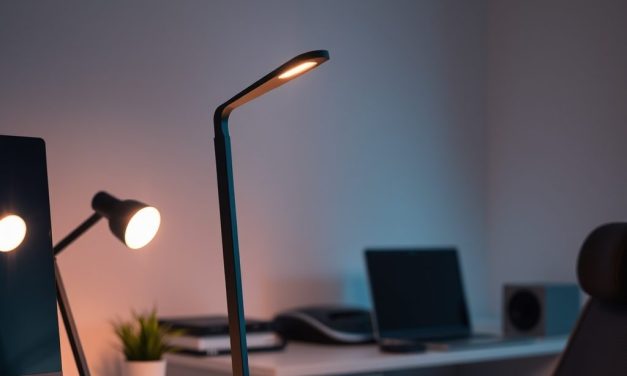 Lampka na biurko: jak wybrać model łączący ergonomię, funkcjonalność i komfort wzroku