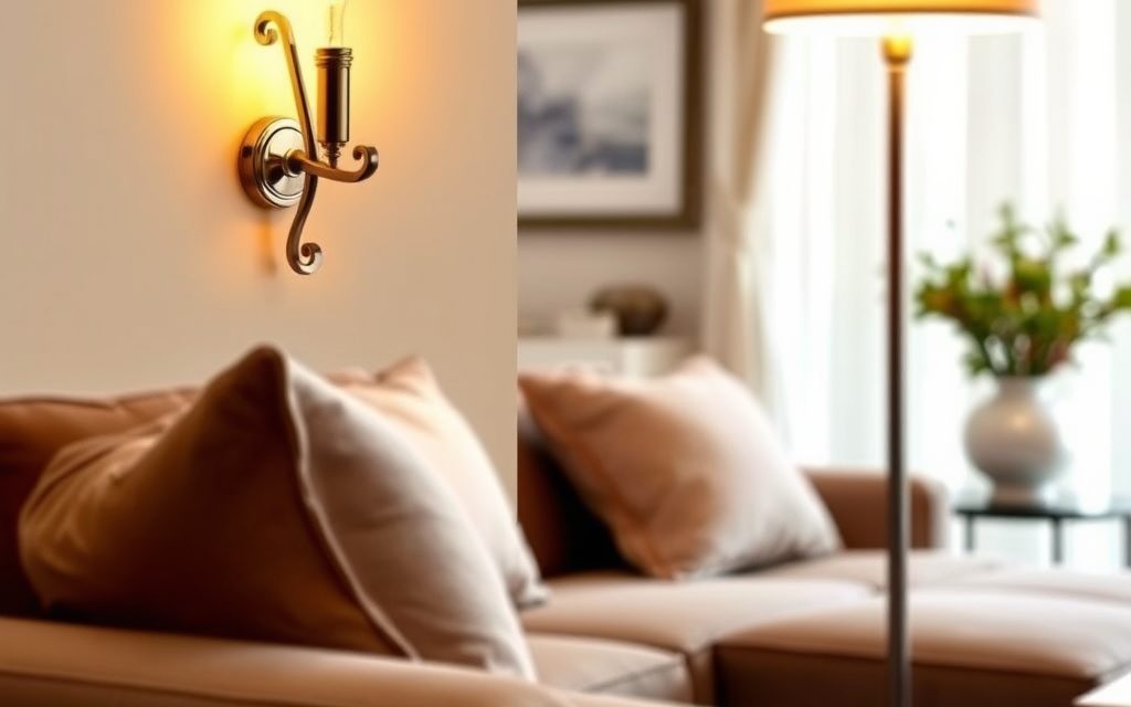 Kinkiety czy lampy stojące: jak wybrać oświetlenie dopasowane do funkcji i stylu wnętrza