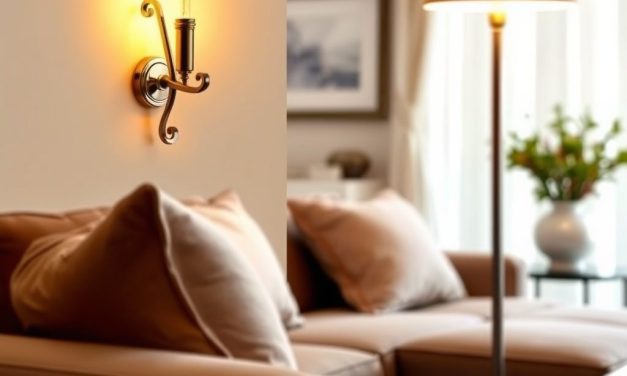Kinkiety czy lampy stojące: jak wybrać oświetlenie dopasowane do funkcji i stylu wnętrza