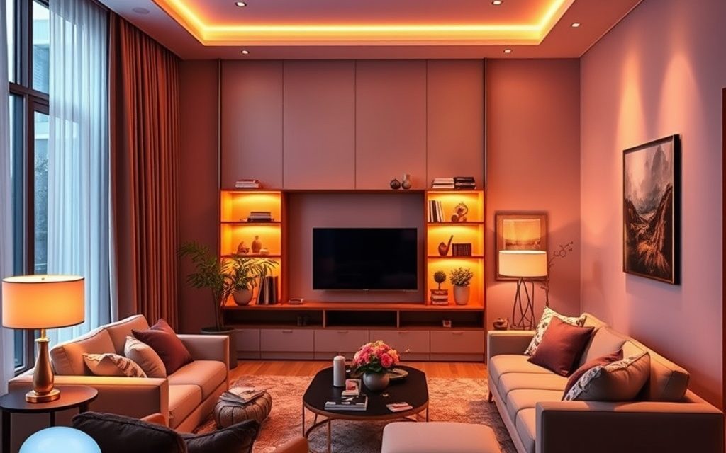 Sceny świetlne w domu: jak zaprojektować i sterować oświetleniem dla komfortu i nastroju