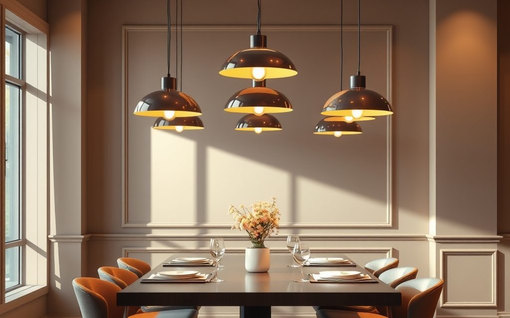 Ilość lamp nad stołem: jak dobrać liczbę i rozmieszczenie dla optymalnego oświetlenia i komfortu użytkowania