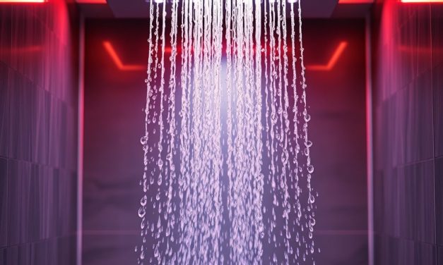 Oświetlenie prysznica: jak wybrać bezpieczne i funkcjonalne rozwiązania z LED i regulacją barwy światła