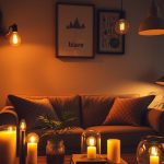 Oświetlenie nastrojowe bez LEDów: jak stworzyć ciepłą atmosferę salonu tradycyjnymi źródłami światła