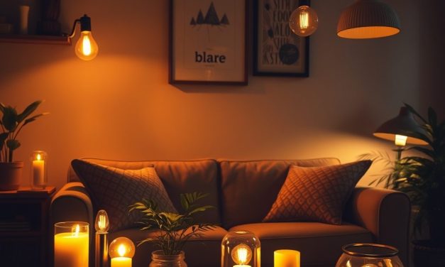 Oświetlenie nastrojowe bez LEDów: jak stworzyć ciepłą atmosferę salonu tradycyjnymi źródłami światła