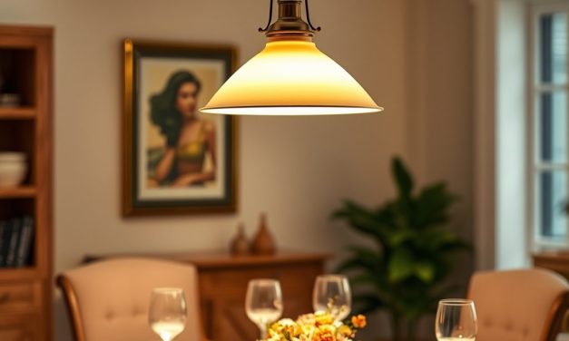 Jak dobrać wysokość lampy nad stołem, by zapewnić komfort i estetykę wnętrza