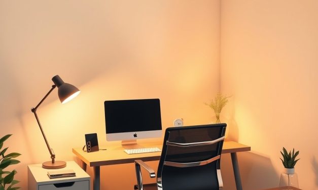 Oświetlenie stanowiska pracy w domu: jak zapewnić komfort, normy i praktyczne rozwiązania