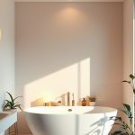 Oświetlenie łazienki nastrojowe: jak stworzyć relaksującą atmosferę z bezpiecznym i funkcjonalnym światłem