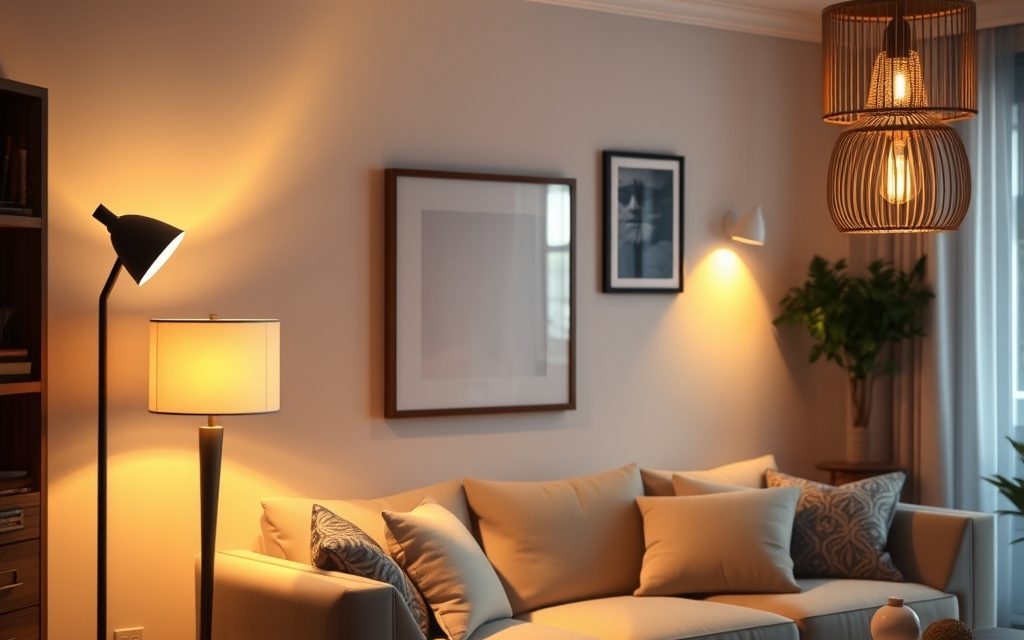 Oświetlenie w mieszkaniu bez remontu: jak szybko odmienić wnętrze światłem i nastrojem
