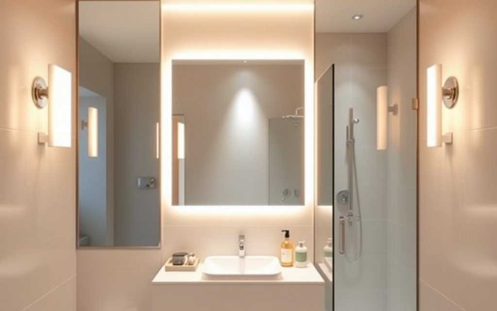 Jak zaplanować oświetlenie łazienki: praktyczne zasady, strefy i bezpieczeństwo użytkowania