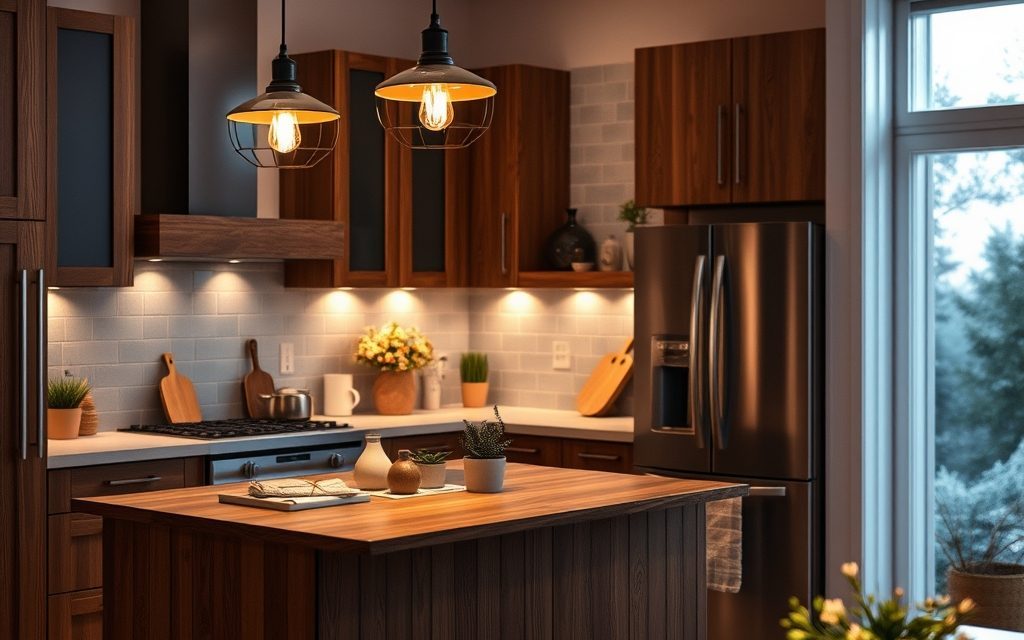 Jak zaplanować oświetlenie kuchni, by łączyło funkcjonalność z przytulną atmosferą?