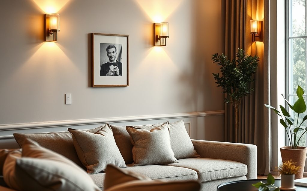 Kinkiety w salonie: gdzie montować, jak dobrać wysokość i uniknąć typowych błędów