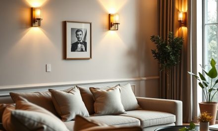 Kinkiety w salonie: gdzie montować, jak dobrać wysokość i uniknąć typowych błędów