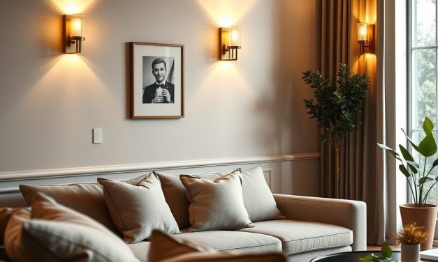 Kinkiety w salonie: gdzie montować, jak dobrać wysokość i uniknąć typowych błędów