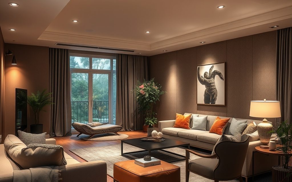 Jak ustawić światło punktowe w salonie, by łączyć funkcjonalność z nastrojem wnętrza