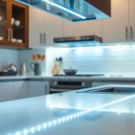Oświetlenie blatu kuchennego: jak wybrać i zamontować funkcjonalne oraz estetyczne rozwiązania LED