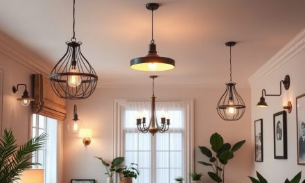 Jak dopasować lampy do wysokości sufitu, by stworzyć funkcjonalne i estetyczne oświetlenie wnętrza