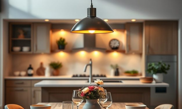 Oświetlenie nad stołem w kuchni: jak wybrać lampę łączącą funkcjonalność z stylem i atmosferą